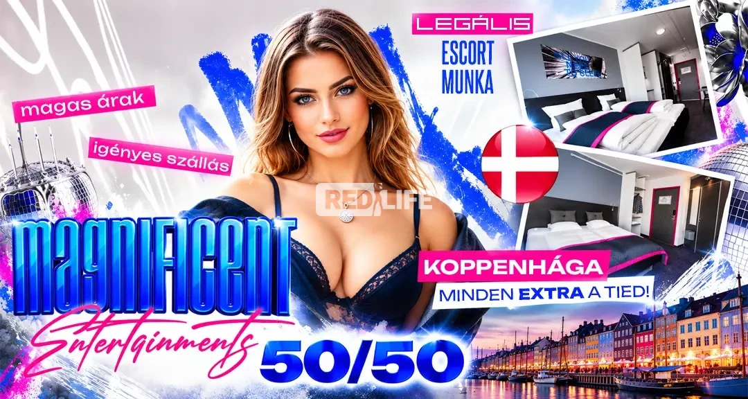[Magnificent Entertainments] Legális escort munka Koppenhágában » saját sofőr, luxus apartman és napi kifizetés